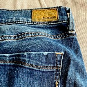 Express Low Rise Fitted Jeans